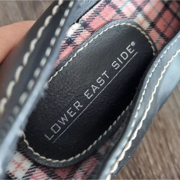 Lower East Side Vintage Black Platform Loafer Size 8 - Picture 11 of 11